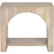 Salma 28 X 24 inch Light Wash Side Table